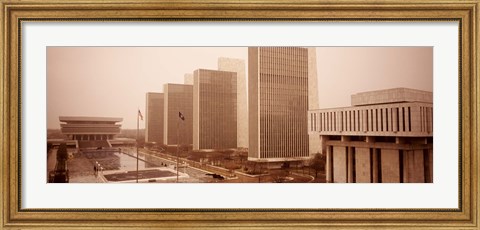 Framed Government Center, Albany, New York State, USA Print