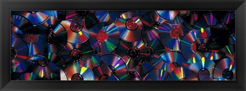 Framed Compact Discs Print