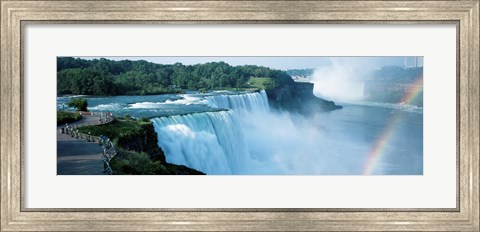 Framed American Falls Niagara Falls NY USA Print
