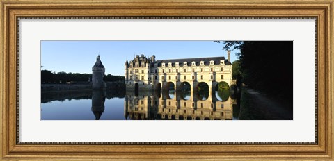 Framed Chateau de Chenonceaux Loire Valley France Print