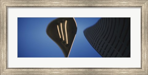 Framed Low Angle View Of A Concert Hall, Freiburg, Germany Print