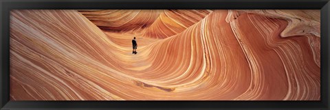 Framed Wave Coyote Buttes Pariah Canyon AZ/UT USA Print