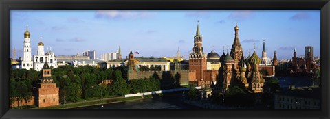 Framed Russia, Moscow, Red Square Print