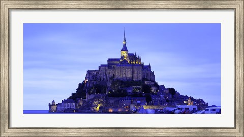 Framed Mont St Michel Brittany France Print