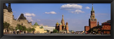Framed Red Square, Moscow, Russia Print