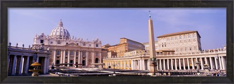 Framed Vatican, St Peters Square, Rome, Italy Print