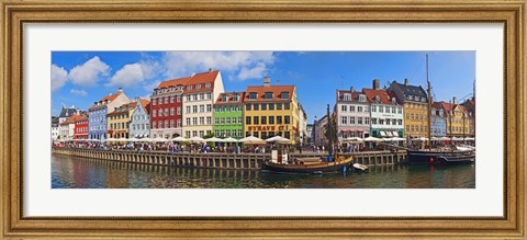 Framed Nyhavn, Copenhagen, Denmark Print
