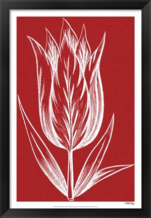 Framed Chromatic Tulips VIII Print