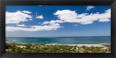 Framed Clouds over the sea, Tamarindo Beach, Guanacaste, Costa Rica Print