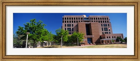 Framed Facade of a government building, Pete V.Domenici United States Courthouse, Albuquerque, New Mexico, USA Print