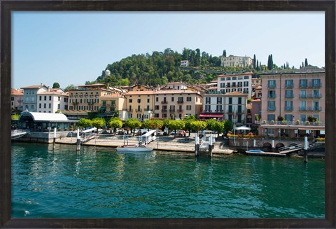 Framed Bellagio, Lake Como, Lombardy, Italy Print