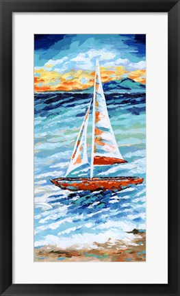 Framed Wind in my Sail II Print