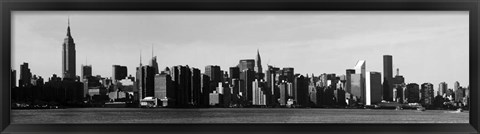 Framed Panorama of NYC VIII Print