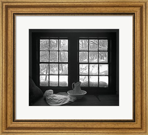 Framed Window Seat Blizzard Print
