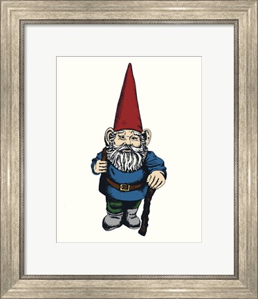 Framed Gnome Print