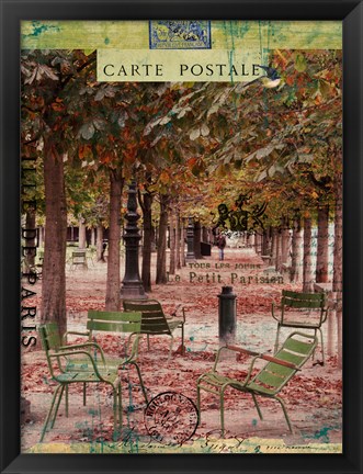 Framed Tuileries Print
