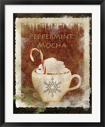 Framed Peppermint Mocha Print