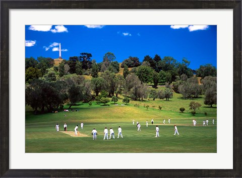 Framed Cornwall Cricket Club, Auckland, New Zealand Print