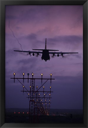 Framed C-130J Super Hercules Print