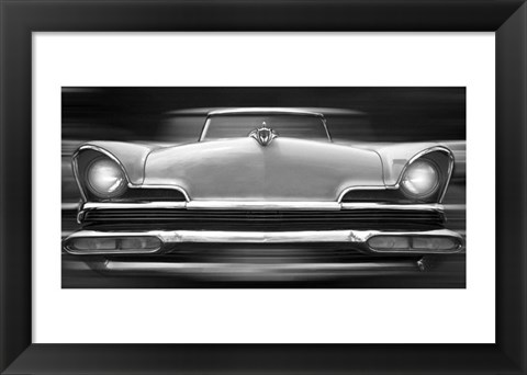 Framed Lincoln Continental Print