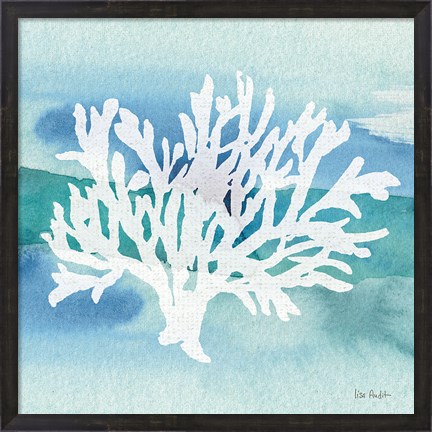 Framed Sea Life Coral II Print