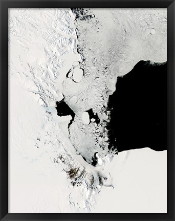 Framed Ross Sea, Antarctica Print