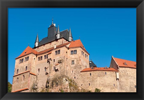 Framed Kriebstein Castle, Germany Print