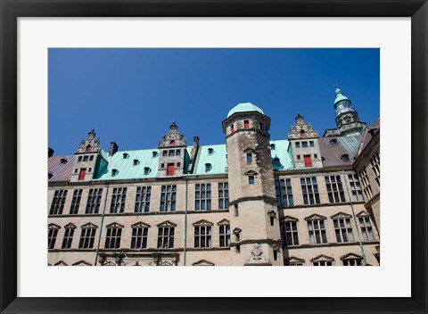 Framed Helsingoer Kronborg Castle Print