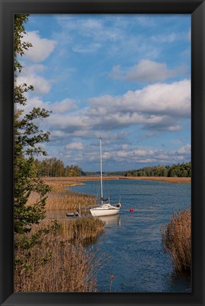 Framed Sailing near Turku Holiday Club Print