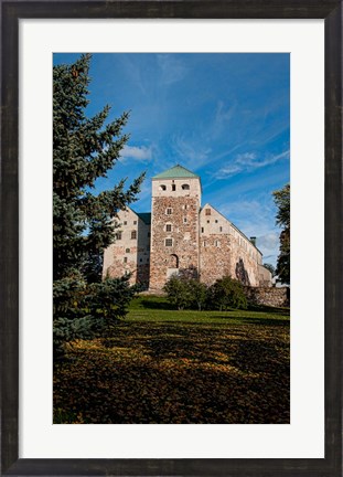 Framed Turun Linna Castle Print