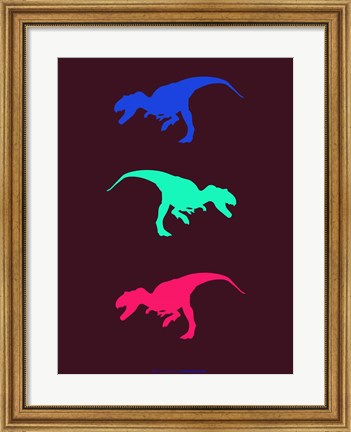 Framed Dinosaur Family 15 Print