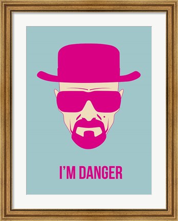 Framed I&#39;m Danger 2 Print