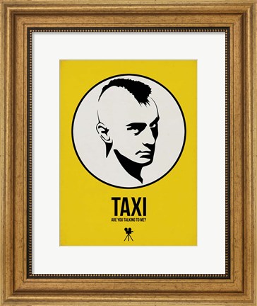 Framed Taxi 1 Print