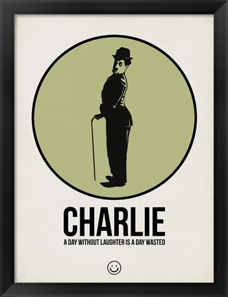 Framed Charlie 1 Print
