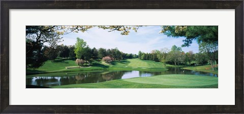 Framed Congressional Country Club, Bethesda, Maryland Print