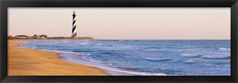 Framed Cape Hatteras Lighthouse, Hatteras Island, North Carolina Print