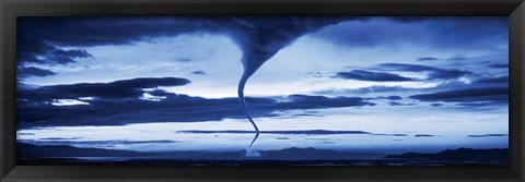Framed Tornado in the Sky Print