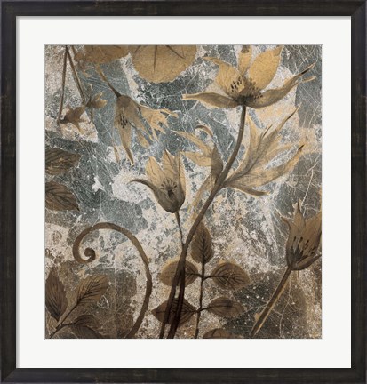 Framed Underwater Botanicals I Print