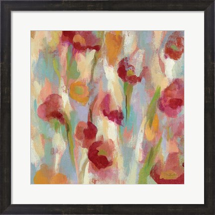 Framed Breezy Floral II Print