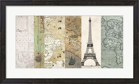 Framed Cahiers de Voyage I Print