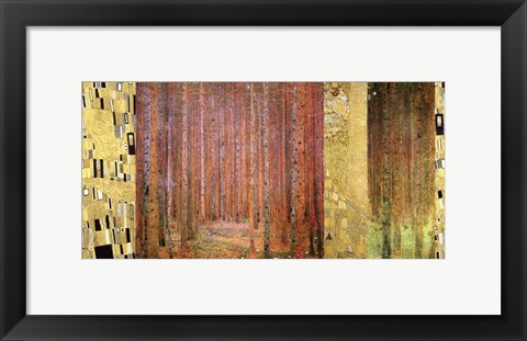 Framed Forest II Print