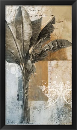 Framed Palm &amp; Ornament I Print