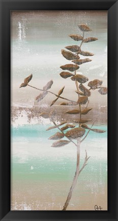 Framed Winter Beach I Print
