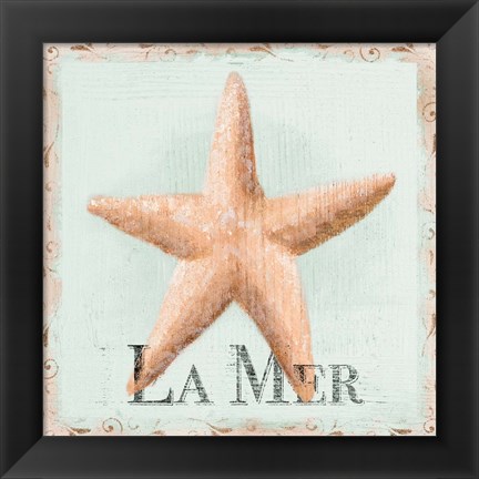 Framed La Mer Print
