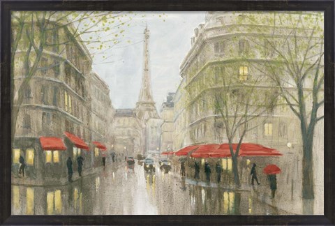 Framed Impression of Paris Print