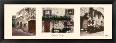 Framed Siena, Italy Print