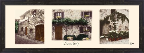 Framed Siena, Italy Print
