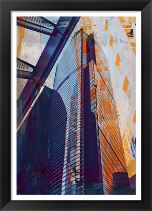 Framed HK Architecture 1 Print