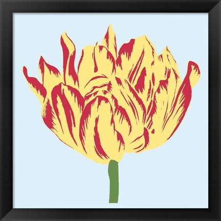 Framed Soho Tulip II Print