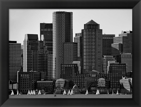 Framed Towers Print